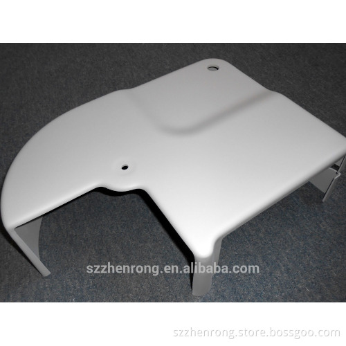Thermoforming plastic shell for industry machines